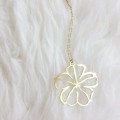Gold Morning Glory Necklace